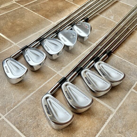 Mizuno Other - Mizuno Iron Set MP-60 FORGED 3-7 9-PW SW LW MP Series S300 Stiff RH NO #8 "FAIR"